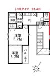 花畑プレミアの間取り画像