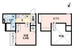 プランタン箱崎の間取り画像
