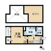 EDEN箱崎Ⅱの間取り画像