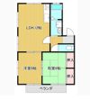ライフコープ木原の間取り画像