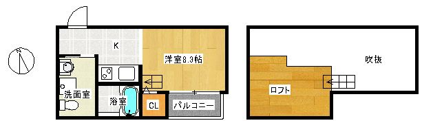 ドリームウッズ箱崎Ⅷの間取り画像