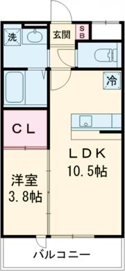 SOLAIRE鈴蘭台の間取り画像