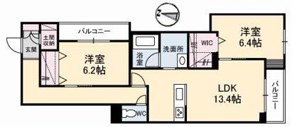 グランリシェスの間取り画像