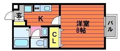 セジュール平松の間取り画像