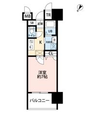 サヴォイ テンジンスクワイヤーの間取り画像