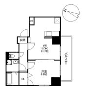 グレンパークⅡ番館の間取り画像