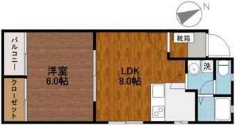 メゾン 山一の間取り画像