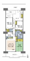 オラリオン サイト4番館の間取り画像