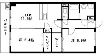 コートソレイユの間取り画像