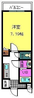 ペアーコート泉佐野A棟の間取り画像