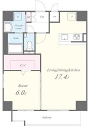 COMFORT RESIDENCE NIPPORIの間取り画像