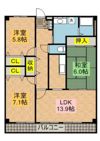 コンフォートシティの間取り画像
