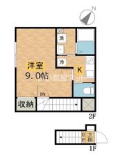 グランコート高尾町Ⅲの間取り画像