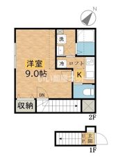 グランコート高尾町Ⅲの間取り画像