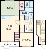 ヴェルジュ白銀の間取り画像
