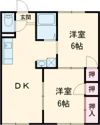 メゾン Ⅰの間取り画像