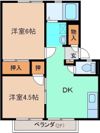 フェリーチェKM Bの間取り画像