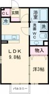 モナリエSATOUの間取り画像