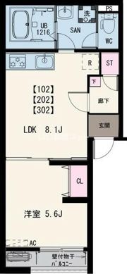MKT伊勢町の間取り画像