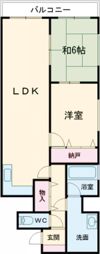 ネオハイツ祇園の間取り画像