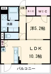 リアンレガーロ大牟田の間取り画像