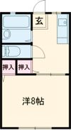 メゾン北町 Ⅱの間取り画像