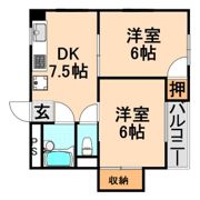 グリーンハイツ伊丹の間取り画像