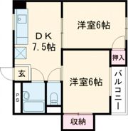 グリーンハイツ伊丹の間取り画像