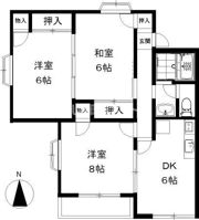 ラベンダー湘南Ⅰの間取り画像