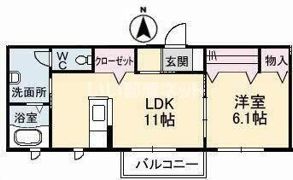 コムグランデ A棟の間取り画像