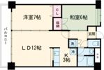 エルミタージュ天神の間取り画像