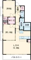 アミューザン鳥栖宿町 弐番館の間取り画像