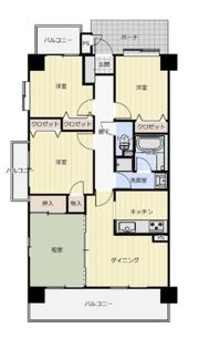 ダイアパレス太田第6の間取り画像