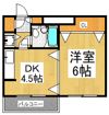 メゾンドクローネの間取り画像