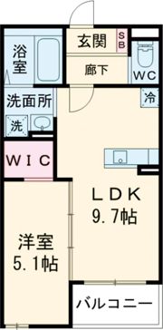 Le cocon江戸屋敷（ルココンエドヤシキ)の間取り画像