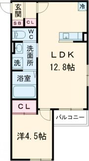 Le cocon江戸屋敷（ルココンエドヤシキ)の間取り画像