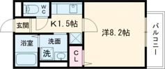 サンパティーク悠の間取り画像