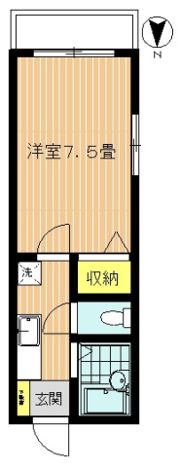 グレースパピヨンの間取り画像