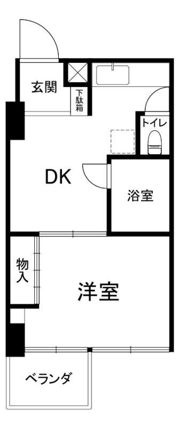 ホーメイレジデンス南馬込Ⅱの間取り画像