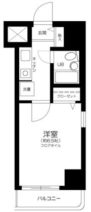 ライオンズマンション御徒町第五の間取り画像
