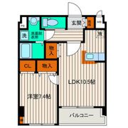 新田東レジデンス弐番館の間取り画像