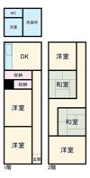 蒲原戸建の間取り画像