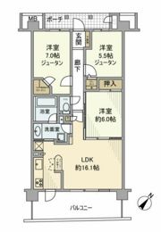 エル・スタージュの間取り画像
