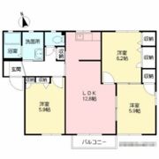 フィオーレI A棟の間取り画像