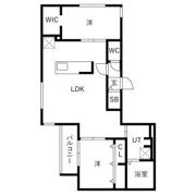 【北17西15新築】マレッセエクラ桑園の間取り画像