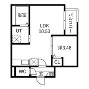 Jack kamigoⅠの間取り画像