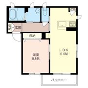 ラ・カーザ・セレーナの間取り画像