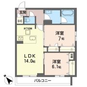 トラストメゾンしらぎくの間取り画像