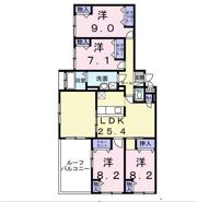 アドラブールの間取り画像
