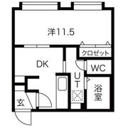 Mtria西麻生の間取り画像